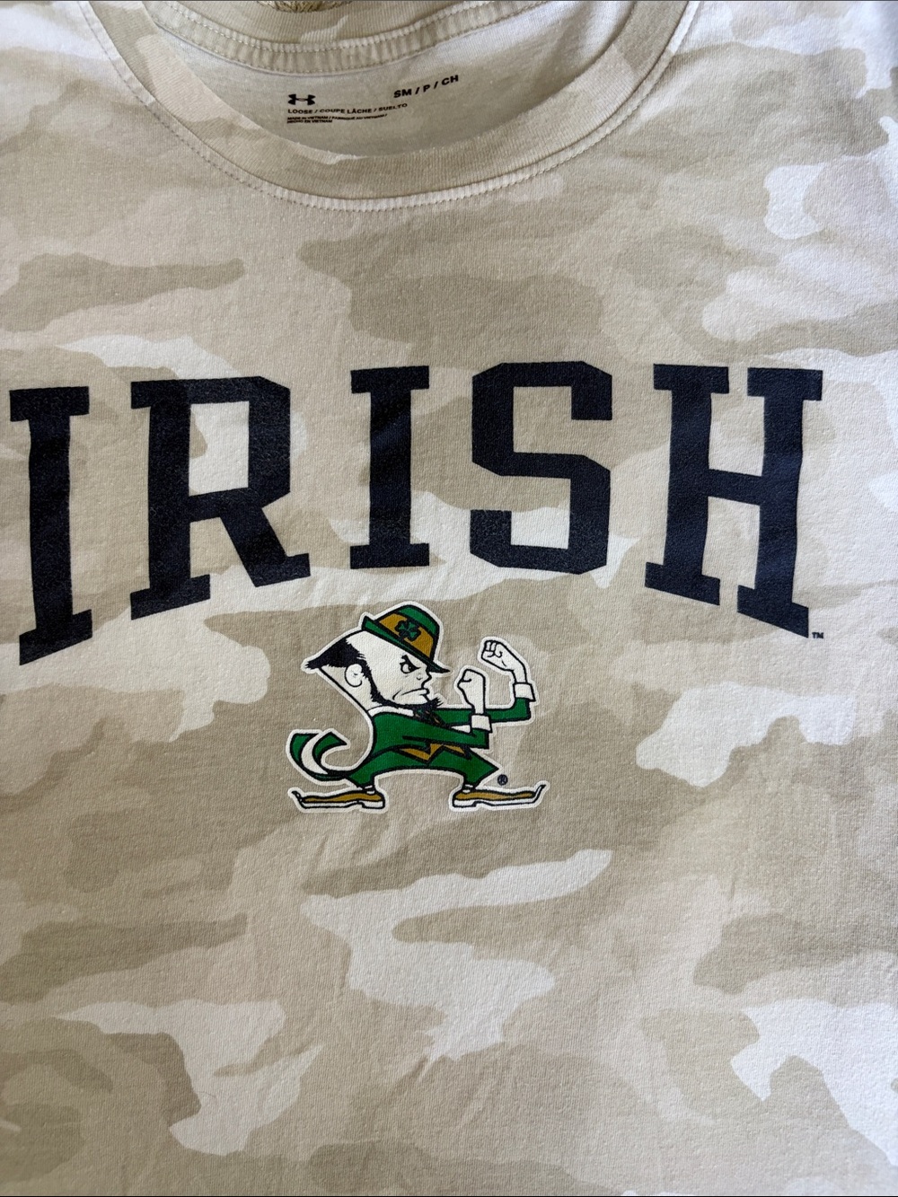 Notre Dame Fighting Irish Camo T-Shirt